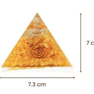 Orgone Citrine Pyramid